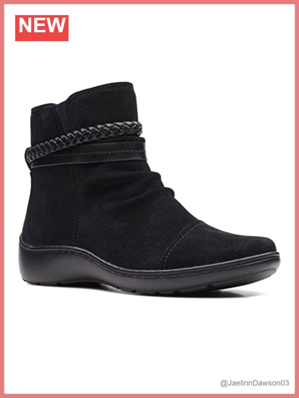 Women's Cora Braid Suede Ankle Boots